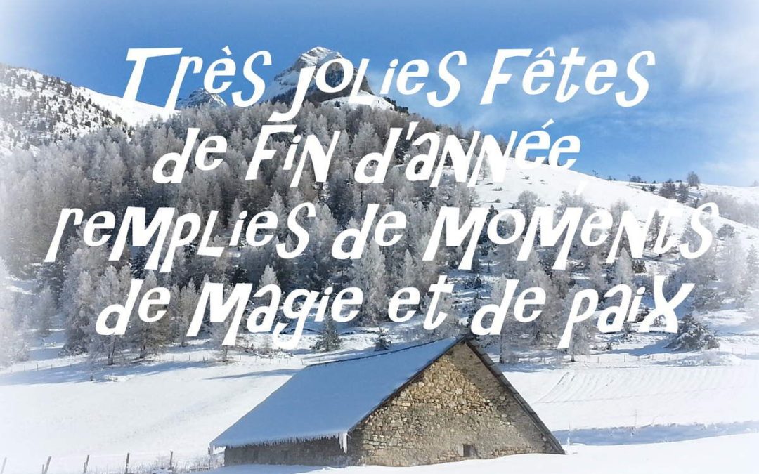 Image: 10 Cartes magiques pour de Joyeuses fêtes de fin d’année – Hélène SF